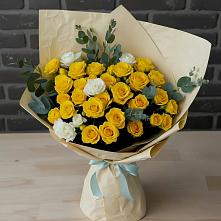 Букет цветов из:  Розы в Новое