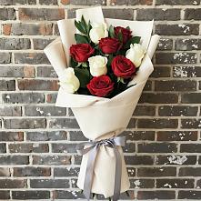 Букет цветов из:  Розы в Новое
