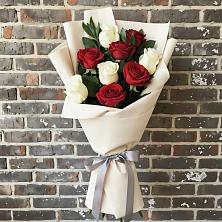 Букет цветов из:  Розы в Новое