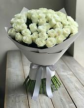Букет 35 Белых роз в Новое