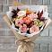 Букет цветов из: Гвоздики, Хризантемы и Розы в Новое