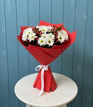 Букет цветов из:  Хризантемы в Новое