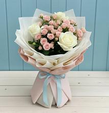 Букет цветов из:  Розы в Новое