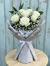 Букет цветов из:  Розы в Новое