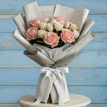 Букет цветов из:  Розы в Новое