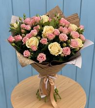Букет цветов из:  Розы в Новое