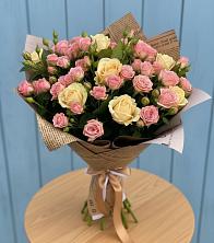 Букет цветов из:  Розы в Новое