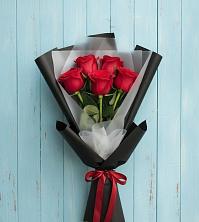 Букет цветов из:  Розы в Новое