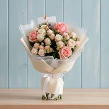 Букет цветов из:  Розы в Новое