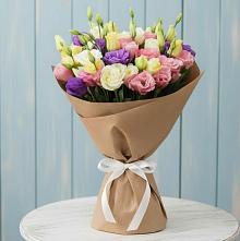 Букет цветов из:  Лизиантусы в Новое